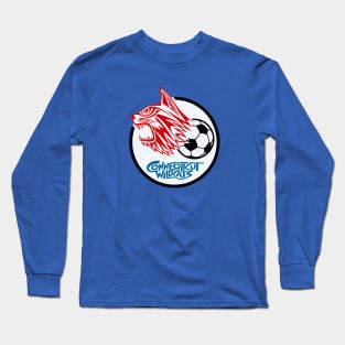 Defunct Connecticut Wildcats Soccer 1974 Long Sleeve T-Shirt